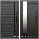 Умная входная смарт-дверь Армада Каскад BLACK МДФ 10 мм Kaadas S500 / ФЛЗ-Сити Венге