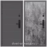 Дверь входная Армада Роуд Kaadas S500 / ПЭ Цемент темный
